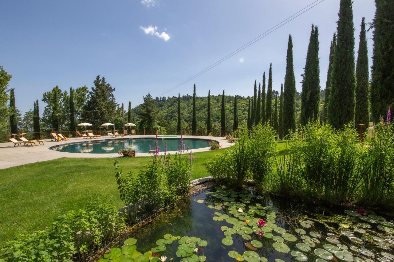 Villa Benfenati Tuscany Пратовеккьо Екстер'єр фото