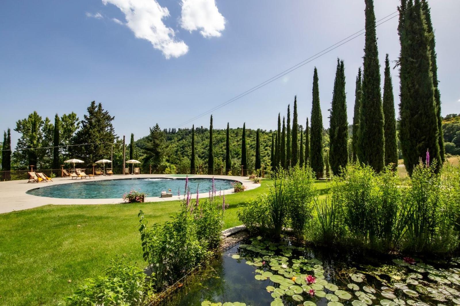 Villa Benfenati Tuscany Пратовеккьо Номер фото